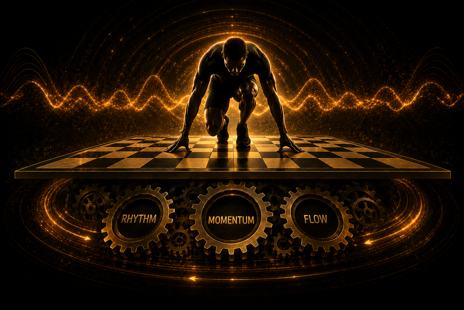 Performance is rhythmic